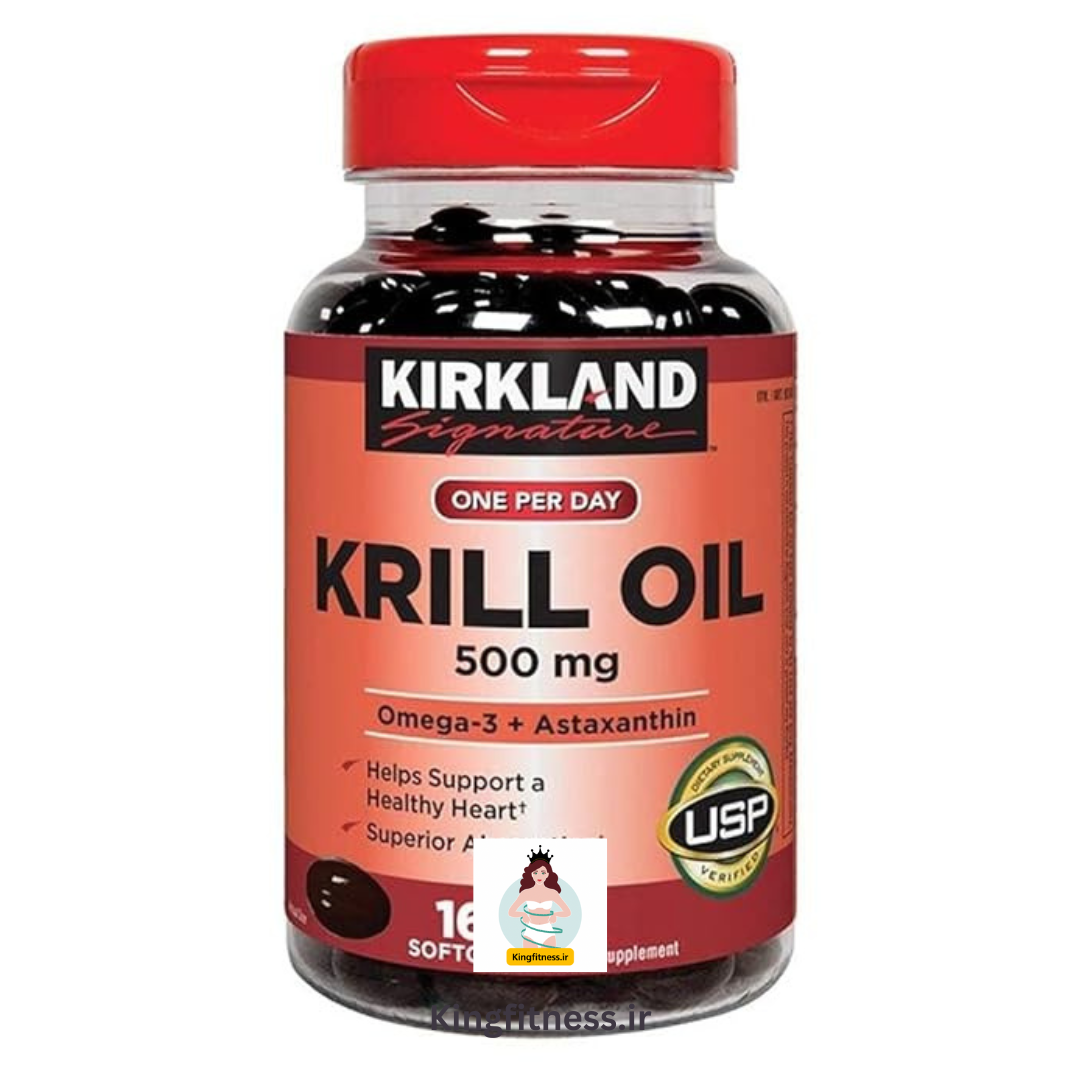 روغن کریل اویل کرکلند  Krill Oil Kirkland