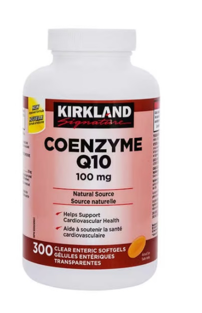 کوآنزیم Coenzyme Q10 کرکلند(300 عددی) ۱۰۰ میلی گرم
