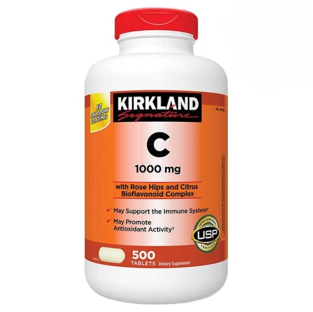 ویتامین سی C کرکلند 1000mg (500 عددی)