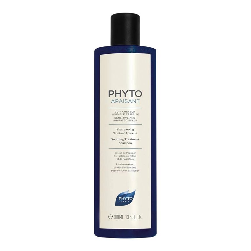 شامپو فیتو آپایسانت PHYTO APAISANT پاکسازی ملایم تسکین دهنده ضد خارش و حساسیت پوست سر حساس 400میل