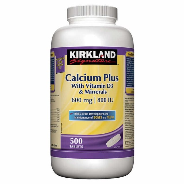 کلسیم پلاس ویتامین دی و مینرال کرکلند 1500mg