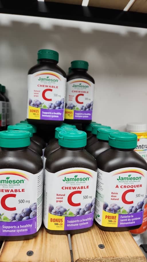 قرص Jamieson C 500mg جیمیسون (120 عددی)