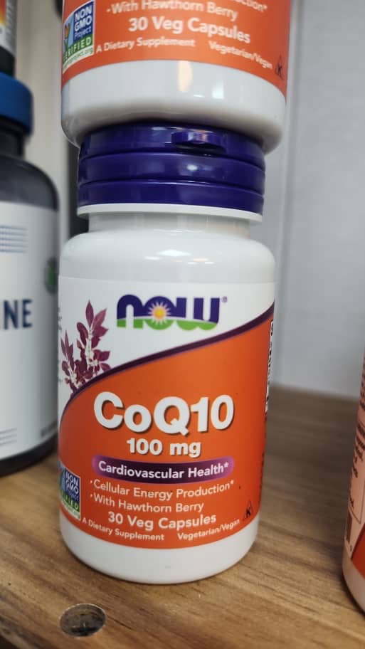سافت ژل کوآنزیم NOW Coenzyme Q10 100mg ۳۰عددی