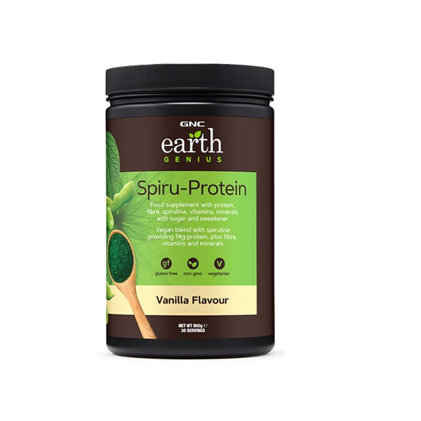 پروتئین گیاهی  وی اسپیرو جی ان سی GNC Earth Genius Spiru-Protein