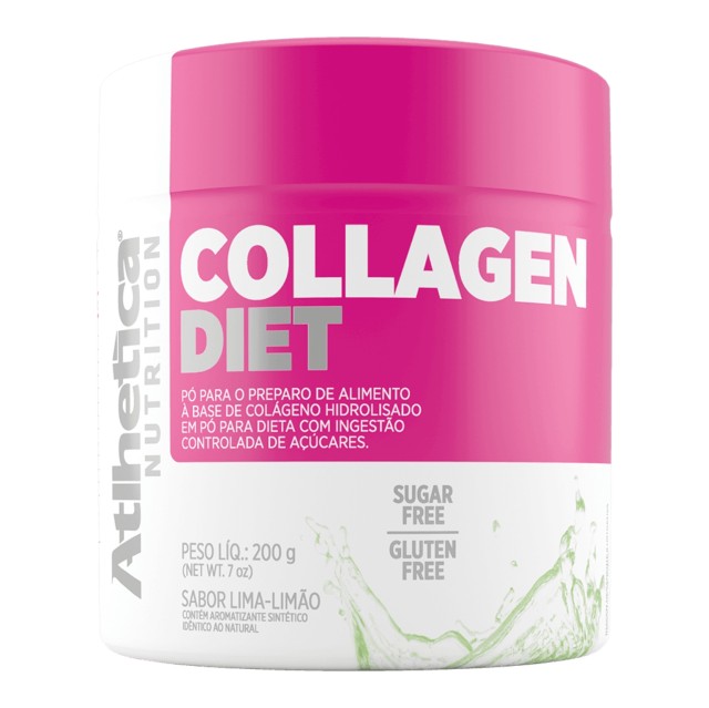 پودر کلاژن دایت اتلتیکا Atlhetica Collagen Diet (200 گرم) محصول کشور برزیل