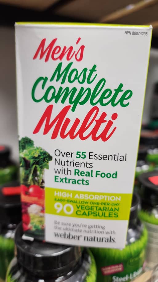 قرص مولتی ویتامین Webber Naturals Women’s Most Complete Multi Vitamin وبر نچرالز (90 عددی