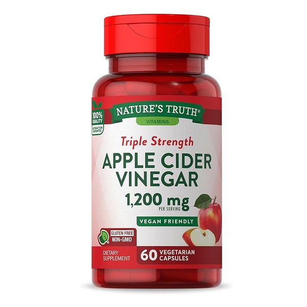 کپسول سرکه سیب نیچرز تریث (۶۰عددی )Nature’s Truth Apple Cider Vinegar