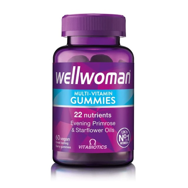 پاستیل ویتامین بانوان ول ومن Wellwoman ویتابیوتیکس (60 عددی)