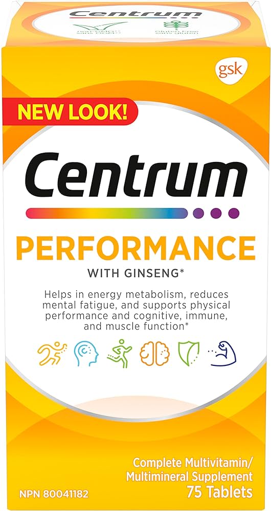 مولتی ویتامین  سنتروم پرفورمنس Centrum Performance (۷۵عدد)