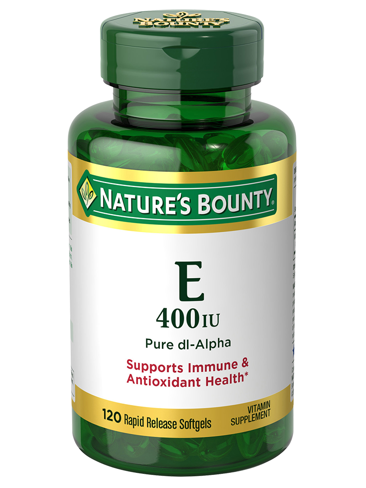E ویتامین   (۲۰۰عدد) vitamin E NATURE'S BOUNT
