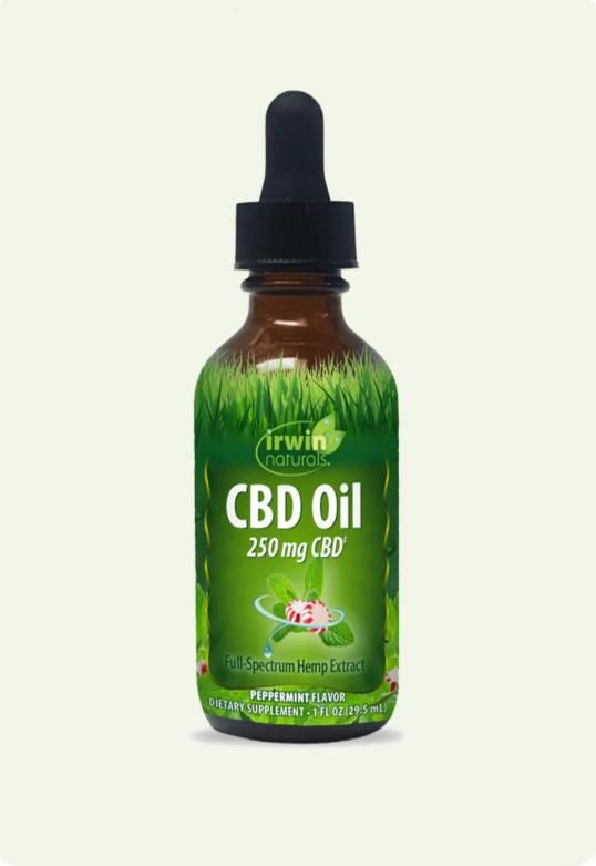 روغن سی بی دی اروین نچرالز (۲۵۰میلی گرم)Irwin Naturals CBD Oil