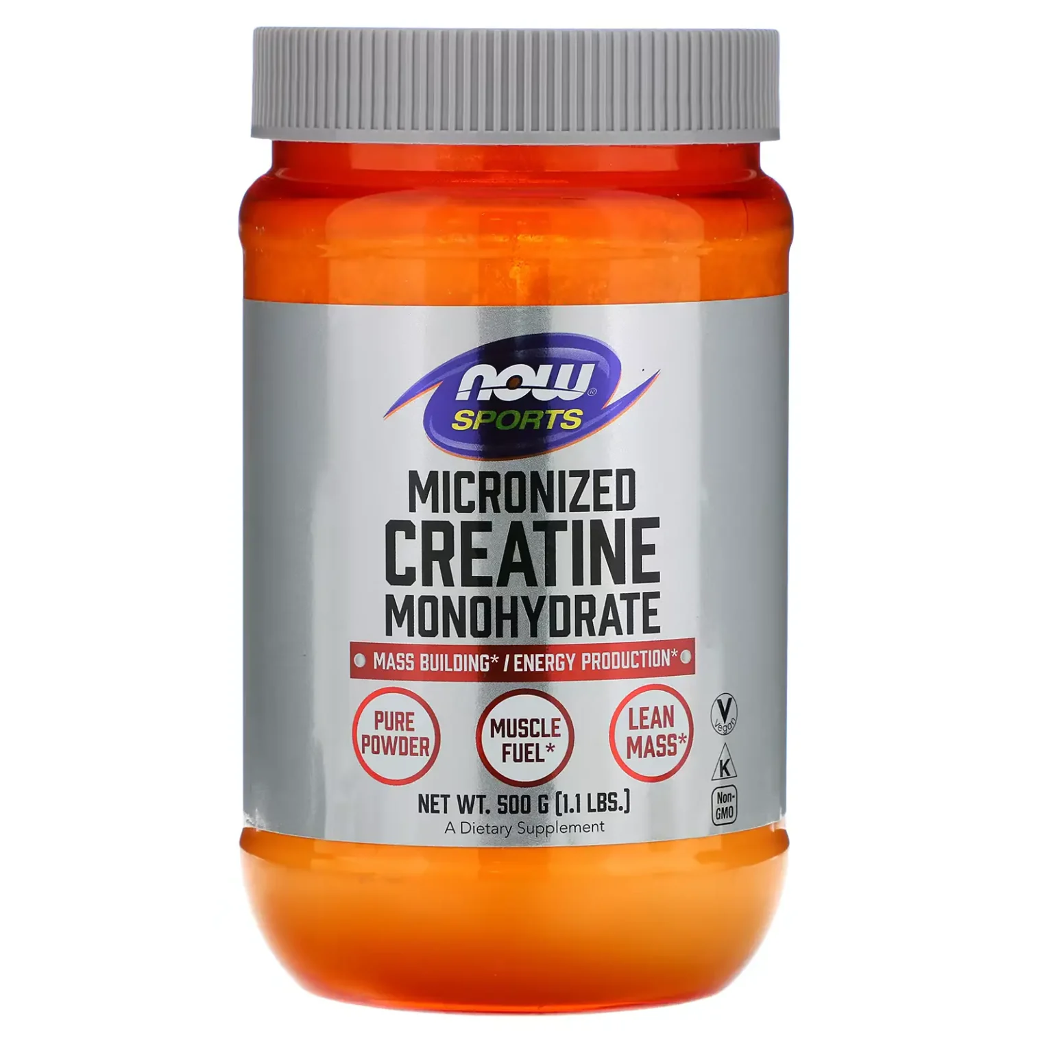 کراتین مونوهیدرات میکرونایز ناو  (500 گرمی) micronized-creatine-monohydrate