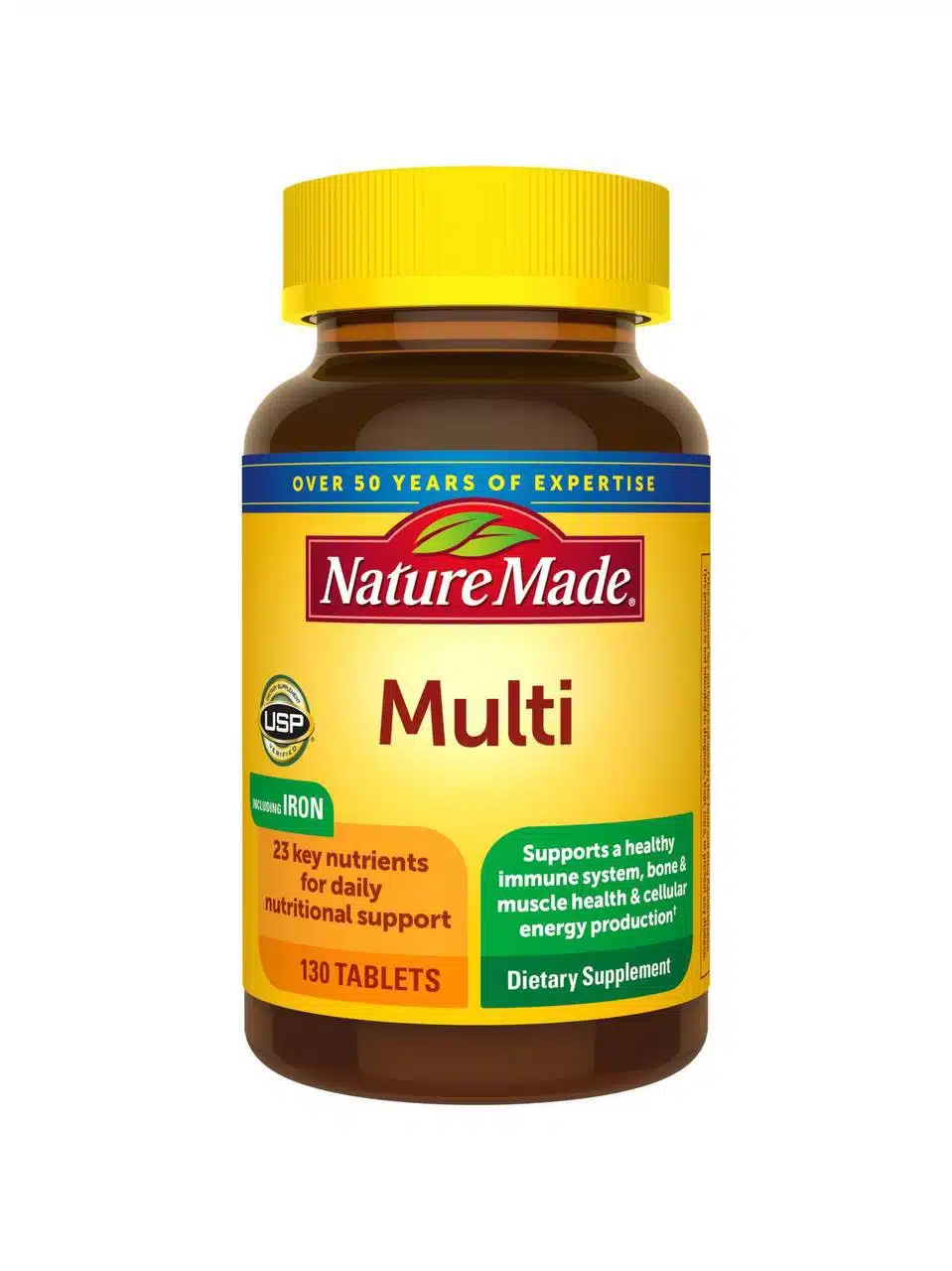 قرص مولتی ویتامین  نیچرمید  (۱۳۰عددی) Nature Made. Multi