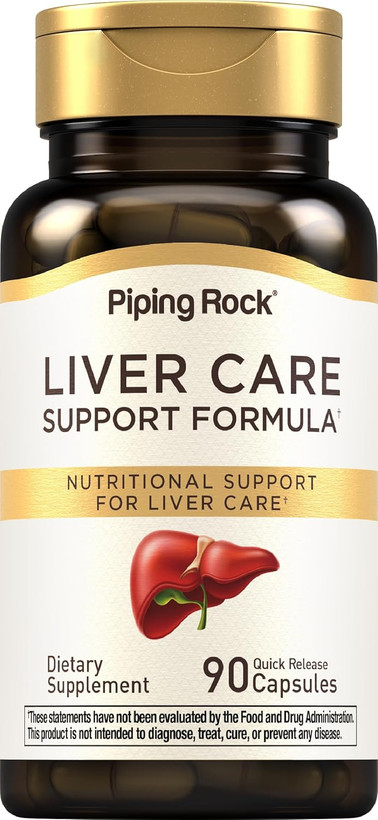محافظت کننده کبد پایپینگ راک Roll over image to zoom in Piping Rock Liver Cleanse Complex | 90 Capsules
