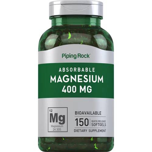 منیزیوم 400 میلی گرم پایپینگ راک (۱۵۰عددی)Magnesium 400 mg