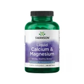 لیکوئید کلسیم منیزیم سوانسون ۱۰۰عددیSwanson Premium Liquid Calcium & Magnesium