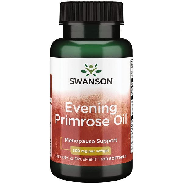 روغن گل مغربی سوانسون (۱۰۰عددی)Swanson Evening Primrose Oil