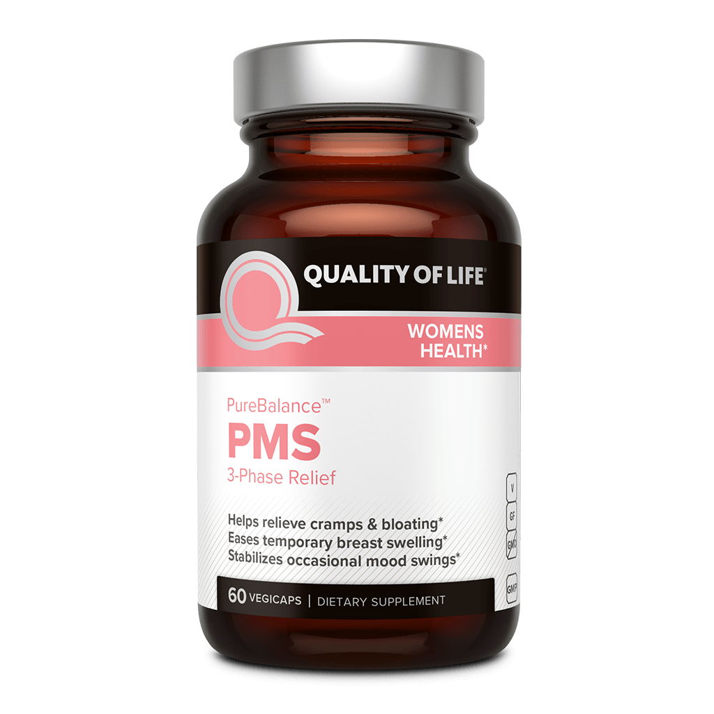 پی ام اس برند کوایلیتی لایف (۶۰عددی)Hormone BalancePMS relief and mood support