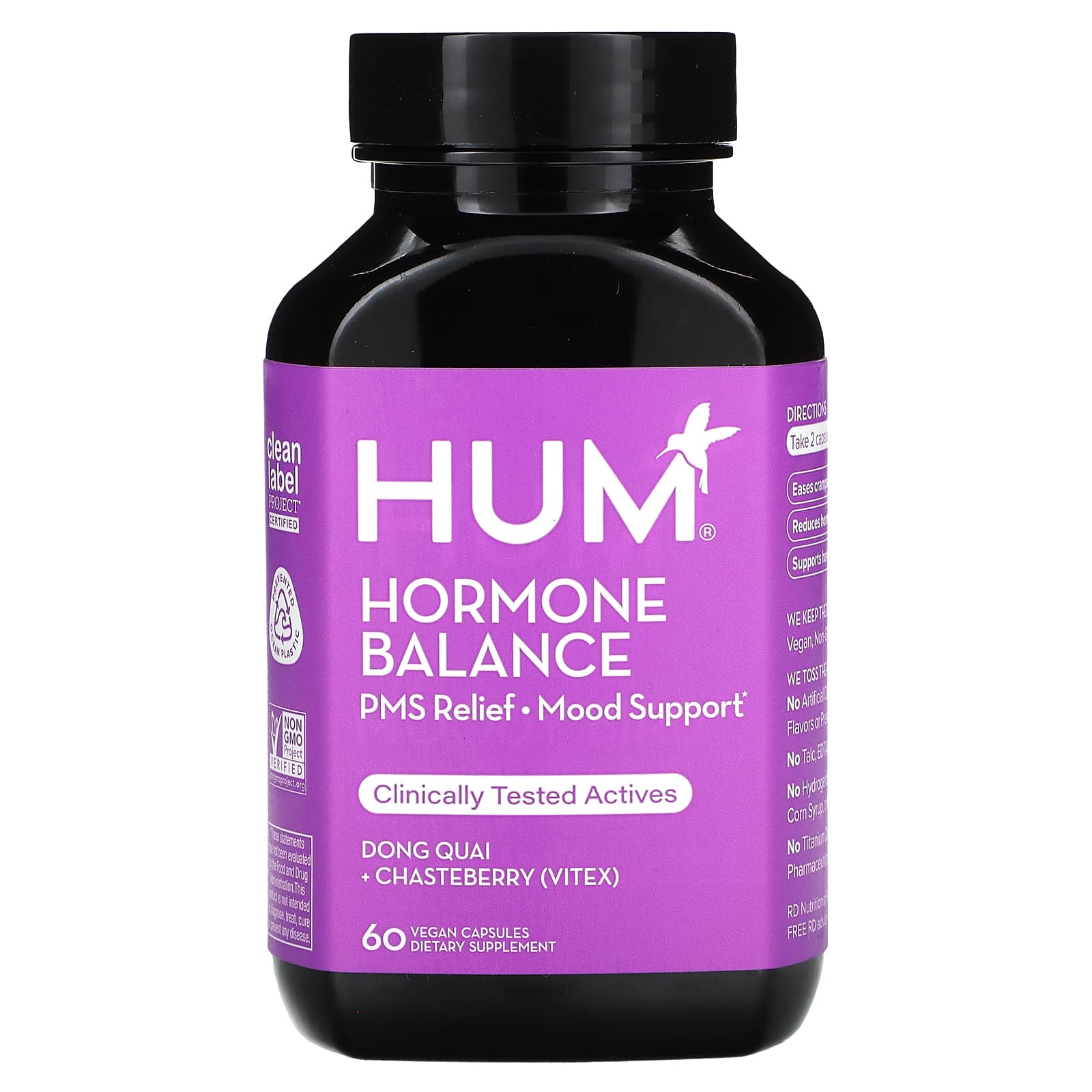 پی ام اس اچ یو ام برند  hum pms  (۶۰عددی)Hormone BalancePMS relief and mood support