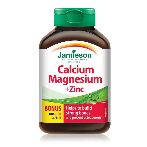 کلسیم منیزیم زینک جمیسون 100+Calcium Magnesium +Zinc Jamieson100