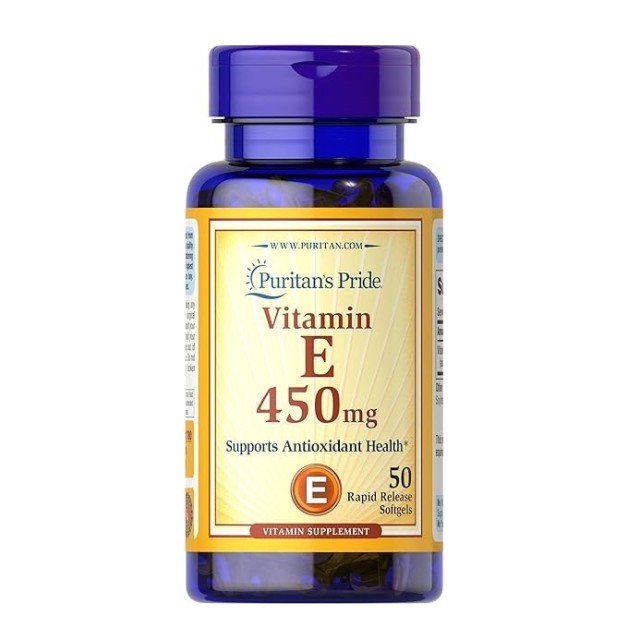 ویتامین E 1000iu پوریتان پراید (50 عددی)Puritanis Pride Vitamin E 450mg