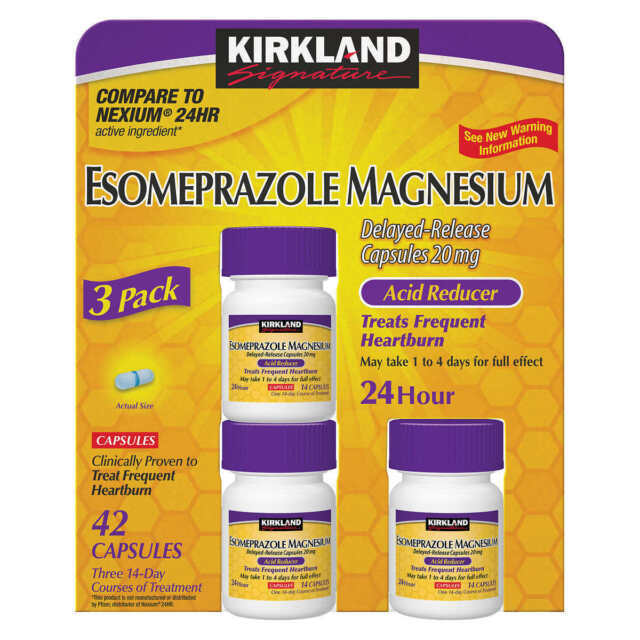 اسومپرازول منیزیم کرکلند (۴۲عددی)Kirkland Esomeprazole Magnesium