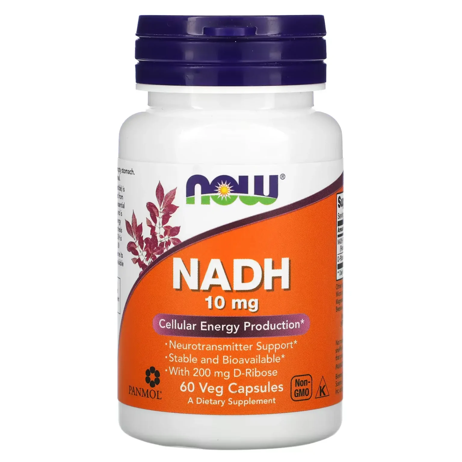 NADH (نیکوتین‌آمید آدنین دی‌نوکلئوتید) ناو فودز 60 عددی