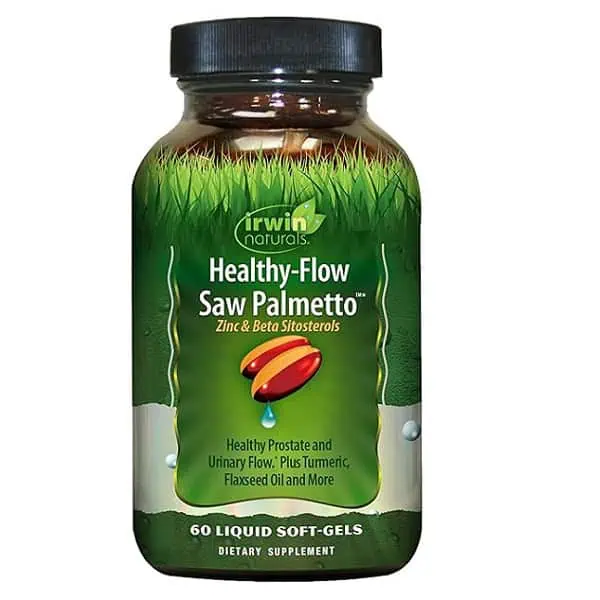 ساوپالمتو عصاره نخل اره اروین نچرالز Irwin Naturals Healthy Flow Saw Palmetto with Zinc, Beta Sitosterols