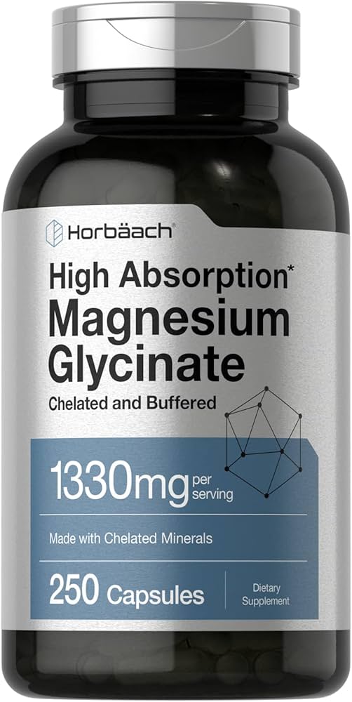منیزیم گلیسینات هورباخ (۲۵۰عددی) Horbäach Buffered Magnesium Glycinate