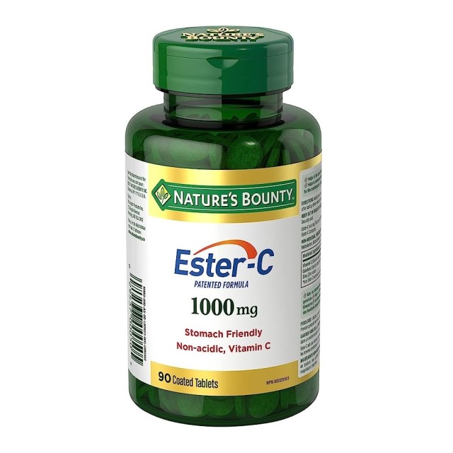 قرص Ester-C نیچرز بونتی (90 عددی)NATURE'S BOUNTY Ester-C, Vitamin C, 1000 mg,