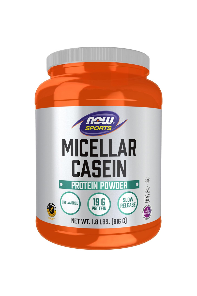 پودر Micellar Casein برند NOW – حجم ۸۱۶ گرم