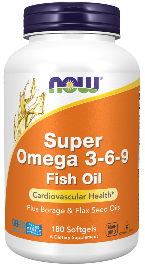 امگا 9 6 3 ناو فودز (۱۸۰عددی)Super Omega 369 Now Foods
