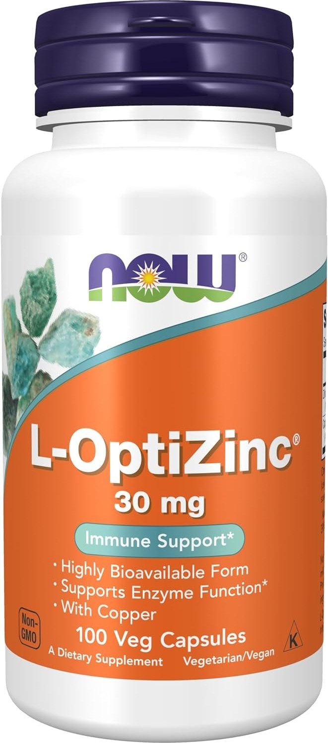 ال اپتی زینک (۱۰۰عدد)Now Foods L-Optizinc