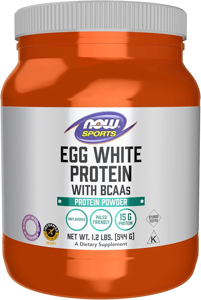 پروتئین (پودر سفیده تخم مرغ) ناوNOW SPORTS EGG WHITE PROTEIN