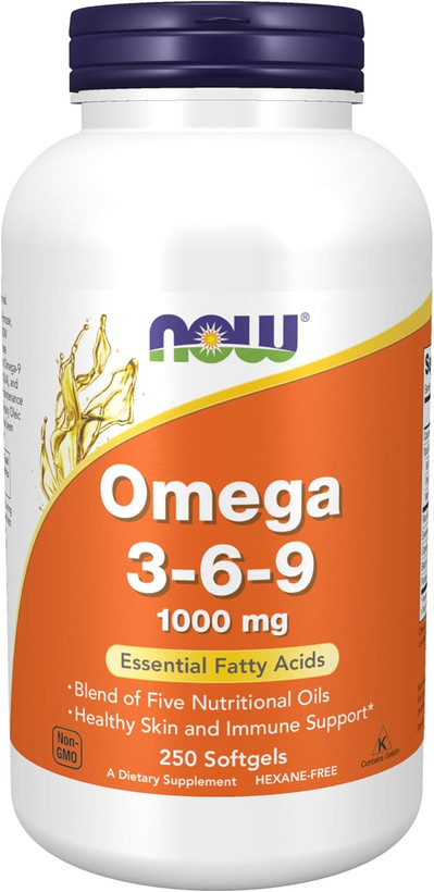 امگا 3، 6 و 9  ناو 1000 میلی گرم(۲۵۰عددی) NOW Omega 3-6-9 1000 mg