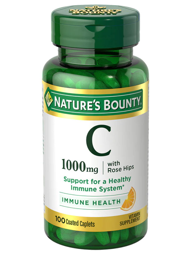 ویتامین سی 1000 میلی‌گرم نیچرز بونتی – 100 عددNature’s Bounty Vitamin C 1000mg, 100 Caplets