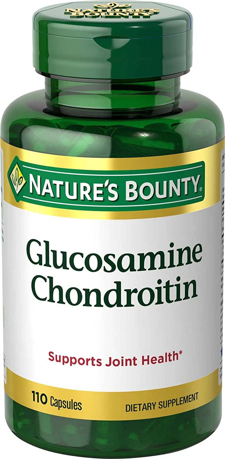گلوکوزامین کندراتین 110 عددی نیچرز بونتی glucosamine chondroitin nature’s bounty (اصل)