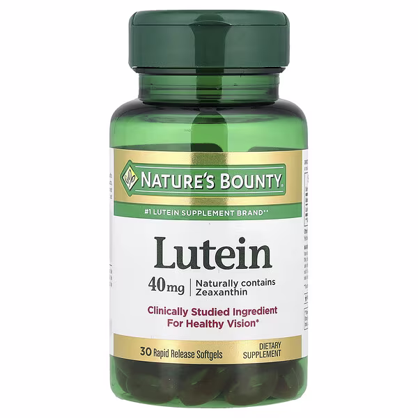 لوتئین نیچرزبونتی  ۴۰ میلی‌گرم ۳۰ عددی (Lutein 40 mg)