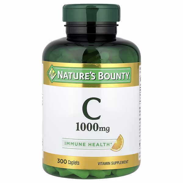 ویتامین C سی 1000 میلی‌گرم نیچرز بونتی(۳۰۰عددی) (Natural Bounty Vitamin C 1000mg – 300) (اصل