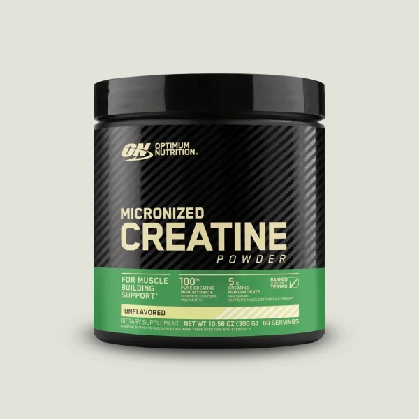 پودر کراتین مونوهیدرات میکرونایز اپتیموم نوتریشن | ON Micronized Creatine