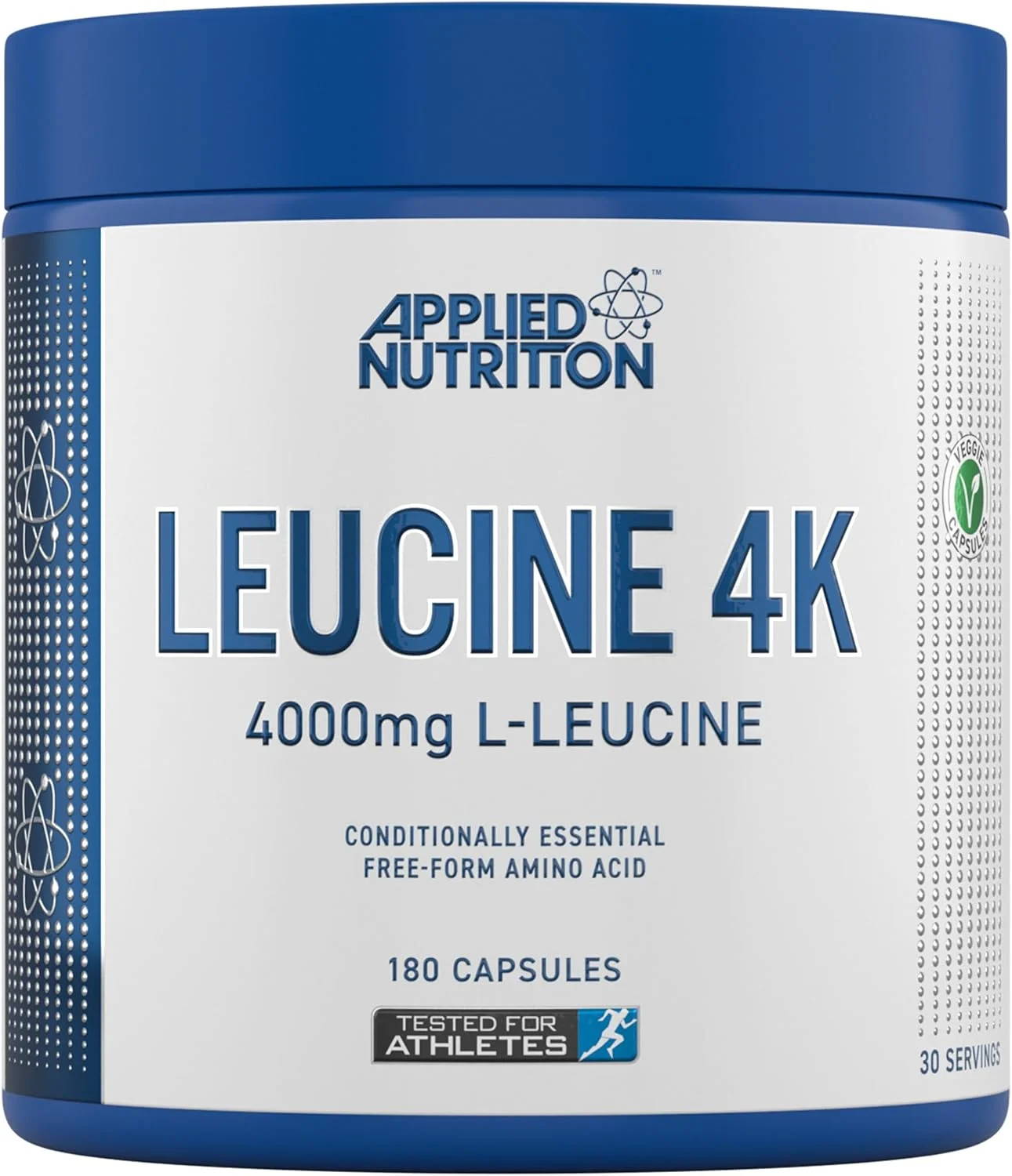 آمینو اسید لوسین 4K اپلاید نوتریشن - 400 میلی گرم ال-لوسین (180 قرص - 45 سروینگ)