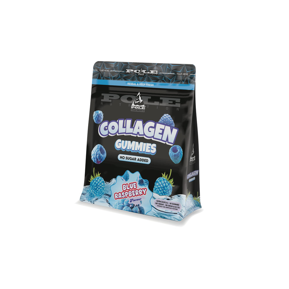 پاستیل کلاژن کامپلکس پل نوتریشن (با بیوتین و گلوتاتیون) | Pole Nutrition Collagen Gummies (180g)