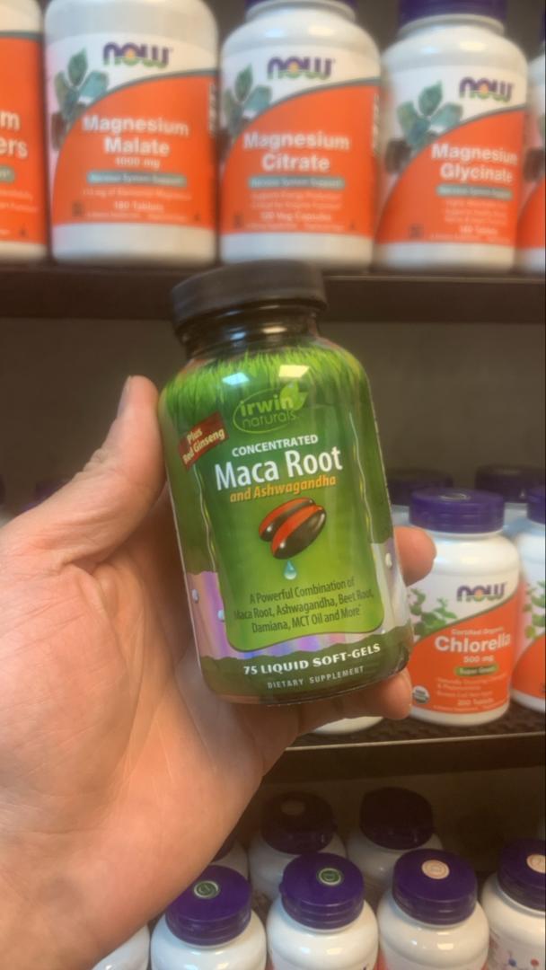 ماکا و آشواگاندا ارواین نچرالز Irwin Naturals (60 عددی)