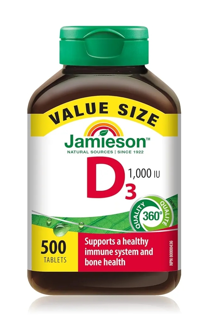 ویتامین دی 3 جمیسون Jamieson Vitamin D3