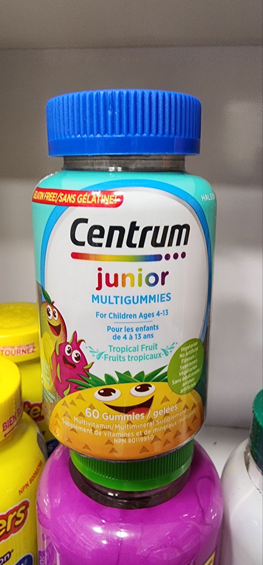پاستیل مولتی ویتامین کودک سنتروم Centrum Gummies Multi Vitamin (70 عددی)