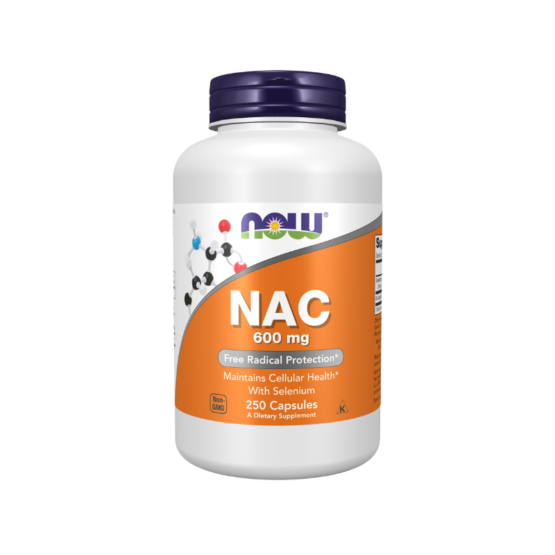 ناک (ان ای‌سی) ناو فودز ۲۵۰ عددی  Now Foods NAC Capsules