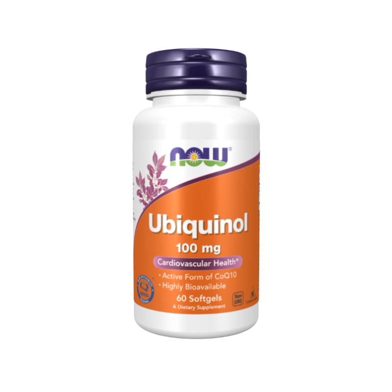 یوبی‌کینول ناو فودز60عددی Now Foods Ubiquinol Softgels