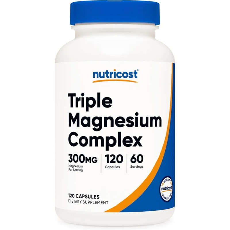 کپسول منیزیم کمپلکس ناتریکاست Triple Magnesium Complex (di-magnesium malate bisglycinate citrate) (120 عددی)